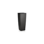 Pot carr lechuza alto premium anthracite mtallis 40 x 40 x h. 105 cm