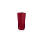 Pot carré lechuza alto premium rouge scarlet brillant 40 x 40 x h. 105 cm Pot carré lechuza alto premium rouge scarlet brillant 40 x 40 x h. 105 cm