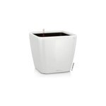 Pot carr� lechuza premium ls blanc brillant 35 x 35 x h. 33 cm