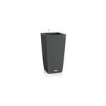 Pot carré plastique lechuza cottage muscade 30 x 30 x h. 56 cm Pot carré plastique lechuza cottage muscade 30 x 30 x h. 56 cm