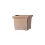 Pot carr� terre cuite deroma quadro siena toscana 25, 5 x 25, 5 x h. 25, 5 cm