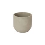 Pot de fleurs en argile cloche bton 24 cm