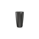 Pot rond lechuza premium anthracite mtallis 40 x h. 75 cm
