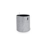 Pot rond lechuza trend cover feutre gris clair Ø32 × h. 33 cm Pot rond lechuza trend cover feutre gris clair Ø32 × h. 33 cm