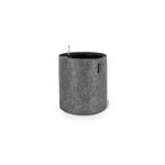 Pot rond lechuza trend cover feutre gris fonc 32  h. 33 cm