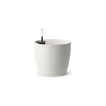 Pot rond poetic casa cosy 25 blanc �25 x h. 22 cm