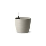 Pot rond poetic casa cosy 25 gris soie �25 x h. 22 cm
