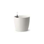 Pot rond poetic casa cosy 30 blanc �30 x h. 26 cm