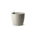 Pot rond poetic casa cosy 36 gris soie �36 x h. 32 cm