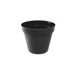 Pot rond polypropyl�ne eda zen gris fonc� �60 x h. 47 cm