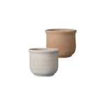 Pot rond en terre cuite coloris assortis �20cm deroma oman