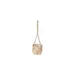 Pot de fleurs suspendu jonc de mer Ø. 20 x h. 75 cm verve Pot de fleurs suspendu jonc de mer Ø. 20 x h. 75 cm verve