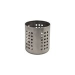 Pot  ustensiles de cuisine en acier coloris inox