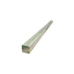 Poteau en bois vert carr l. 7 x l. 7 x h. 200 cm