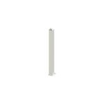 Poteau pour portail jardimat en aluminium l. 10cm x h. 150cm blanc brillant Poteau pour portail jardimat en aluminium l. 10cm x h. 150cm blanc brillant