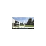 Poteau sur socle coloris blanc pour clôture de piscine, l. 50 x l. 70 mm x h. 1, 40 m Poteau sur socle coloris blanc pour clôture de piscine, l. 50 x l. 70 mm x h. 1, 40 m