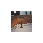 Potelet callery taille m led intégrée 600lm 12w ip44 goodhome gris anthracite Potelet callery taille m led intégrée 600lm 12w ip44 goodhome gris anthracite