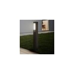 Potelet davern led intégrée 2000lm 20w ip65 goodhome noir Potelet davern led intégrée 2000lm 20w ip65 goodhome noir