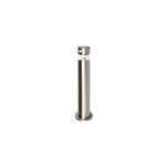 Potelet solaire à détection led intégrée kiana 50lm 0. 58w ip44 goodhome chrome Potelet solaire à détection led intégrée kiana 50lm 0. 58w ip44 goodhome chrome