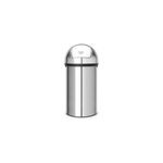 Poubelle  couvercle basculant brabantia push bin 60 l mtal
