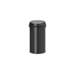 Poubelle  couvercle basculant brabantia touch bin 60 l noir
