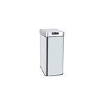 Poubelle de cuisine  ouverture automatique kitchen move silverlake inox 60 l