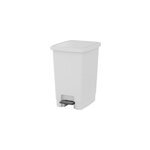 Poubelle de cuisine à pédale bucket sundis coloris blanc 30 l Poubelle de cuisine à pédale bucket sundis coloris blanc 30 l