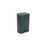 Poubelle de cuisine  pdale kitchen move admiral gris 50 l