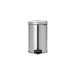 Poubelle à pédale coloris argenté brabantia newicon 20 l Poubelle à pédale coloris argenté brabantia newicon 20 l