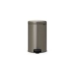 Poubelle à pédale coloris métal brabantia newicon 20 l Poubelle à pédale coloris métal brabantia newicon 20 l