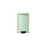 Poubelle à pédale coloris vert brabantia newicon 20 l Poubelle à pédale coloris vert brabantia newicon 20 l