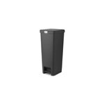 Poubelle  pdale brabantia stepup noir 40 l