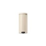 Poubelle  pdale coloris beige brabantia newicon 30 l