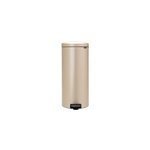 Poubelle  pdale coloris champagne brabantia newicon 30 l