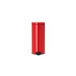 Poubelle  pdale coloris rouge brabantia newicon 30 l