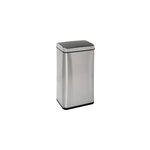 Poubelle  pdale rectangle sensor 5five 40l inox