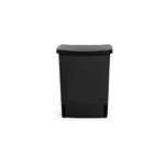 Poubelle de porte  fixer brabantia built - in bin 10 l noir
