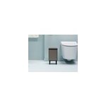 Poubelle de salle de bains 4 l compacte en acier, platinium mat, brabantia bo waste bin Poubelle de salle de bains 4 l compacte en acier, platinium mat, brabantia bo waste bin