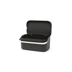 Poubelle de table en plastique brabantia sinkside anthracite