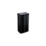 Poubelle de tri 2 compartiments kitchen move narvik noir 75 l