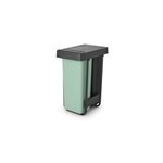 Poubelle de tri encastrable brabantia sort & go 2 x 30 l vert clair