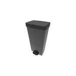 Poubelle de tri kitchen move picea gris 70 l