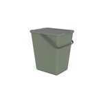 Poubelle de tri avec poign�e 30 l loops sundis h. 52, 9 cm vert