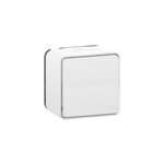 Interrupteur poussoir étanche complet saillie schneider electric mureva styl blanc Interrupteur poussoir étanche complet saillie schneider electric mureva styl blanc