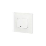 Poussoir lumineux legrand neptune plastique blanc