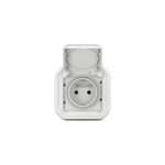 Prise de courant �tanche � encastrer plexo blanc 16a, 250v - 070034l - legrand