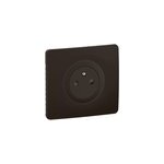 M�canisme prise de courant avec terre affleurante legrand c�liane 16a noir sans plaque