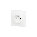 Prise de courant avec terre legrand neptune 0 913 30 couleur blanc 16 a 250 v