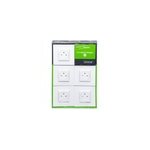 Prise de courant avec terre schneider electric blanc, lot de 5 Prise de courant avec terre schneider electric blanc, lot de 5