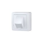 Prise rj45 compl�te saillie schneider electric alr�a blanc